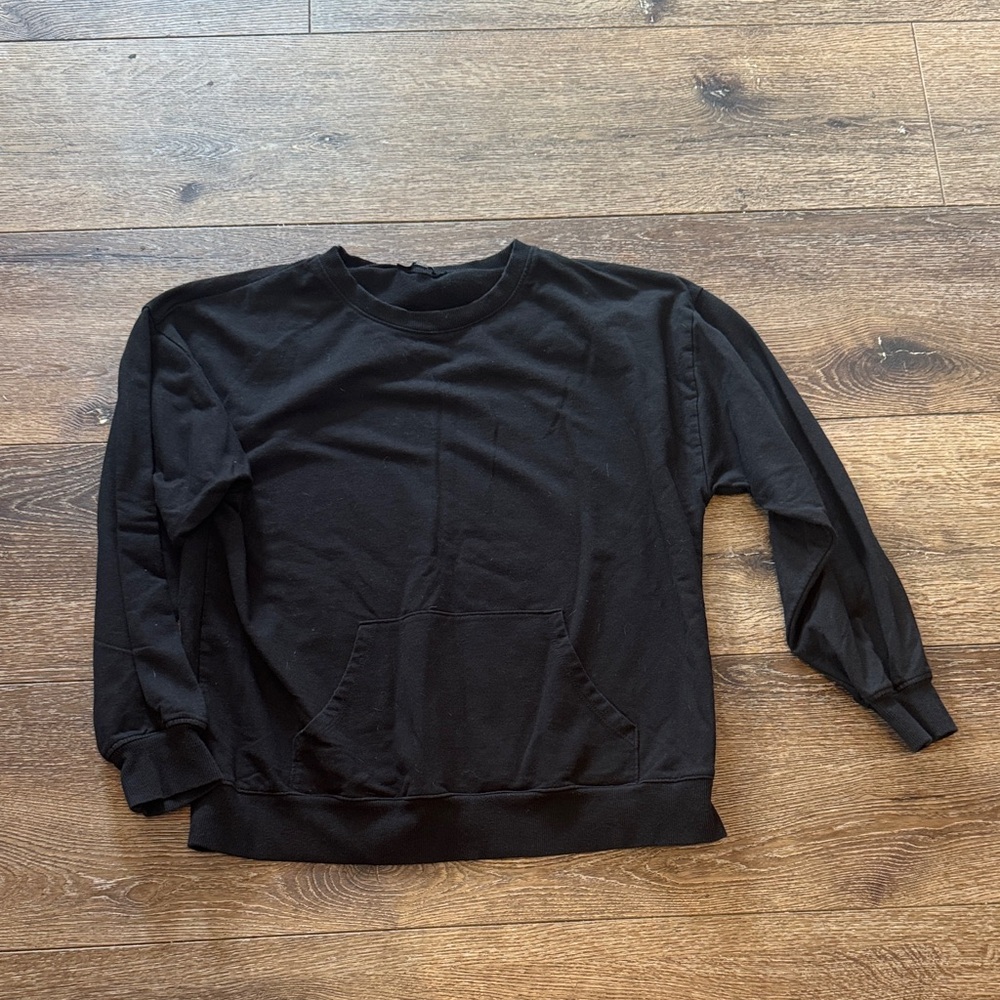 Ambiance black sweat shirt medium